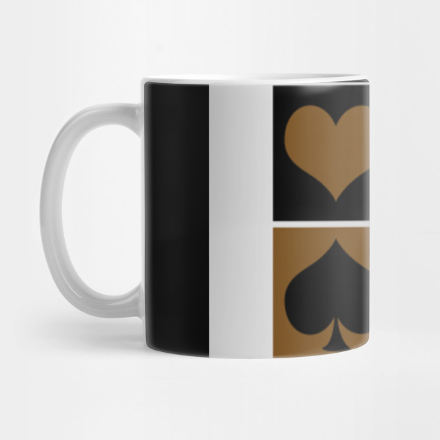 Card symbols in black&brown